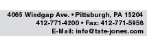 Address, Pittsburgh, Pennsylvania